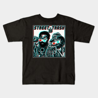 Street Trash in 3-D Kids T-Shirt